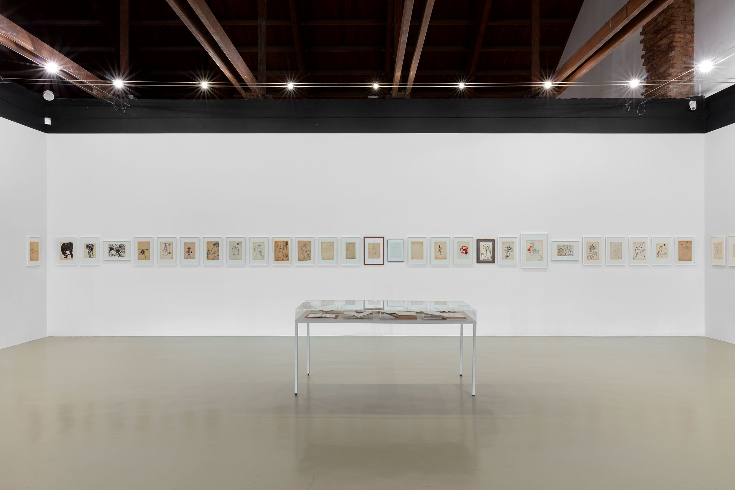 u0022Fabio Mauri. Esperimenti nella verifica del Male / Experiments in the verification of evilu0022, veduta espositiva